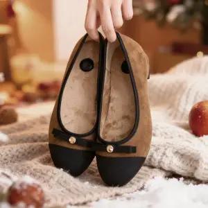 [분홍코끼리] 빅토리아 리본 배색 펌프스(3cm)