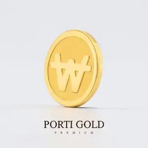 갤러리아 [뽀르띠] 순금 24K 0.5g 코인 골드바