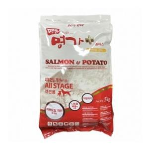 강아지 연어 감자 5kg 1P 애견 전견용 건식 사료 WC92820