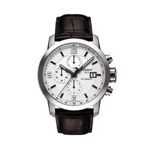 티쏘 티쏘 남성 가죽 시계 PRC200 T055.427.16.017.00