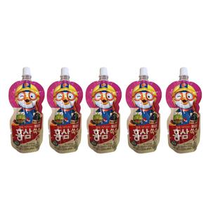 팔도 뽀로로 홍삼쏙쏙 포도블루베리 100ml 5개