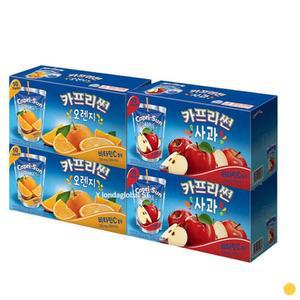 카프리썬 오렌지 사과 음료 어린이집 유아 간식 40개