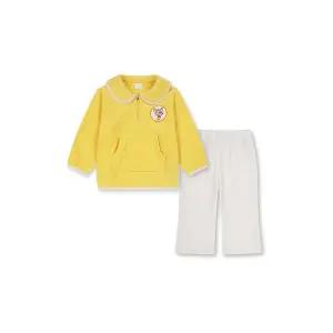 [탑텐키즈](하남점)24년 FW (여아) 유아 멸종위기동물 기모트리콧 아노락 셋업 MKE4IP2301