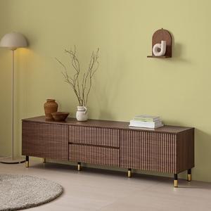 [보루네오]2컬러 1500 템바 TV 거실장 수납장 티비다이(AX454R)(착불)