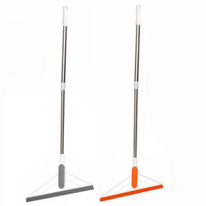 (코어무역) 길이 조절형 실리콘 스퀴지 빗자루 먼지 이물질 청소 바닥 물기제거