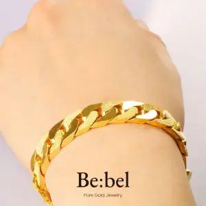 순금팔찌 112.5g 24k 남자 디자인 체인 비벨