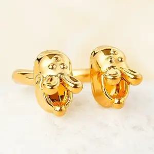 골드앤 순금 24K 토끼슈 드림 돌반지