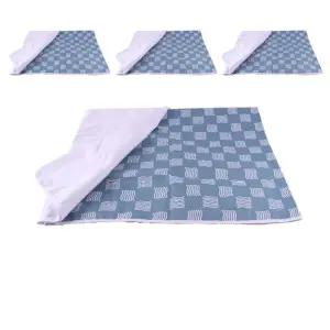 날개형 방수 시트 4장/침대/패드/커버/병원/깔개/성인용/두꺼운/방수포/생리/매트/환자용/매트리스/카바