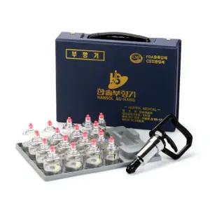 [한솔의료기] 한솔부항기 일반형 17컵 - 부항펌프 포함