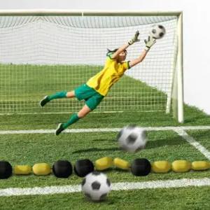 골키퍼 훈련용품 불규칙 바운드 순발력 리바운드 연습 프리킥 체인 반응속도 리바운더 연습기