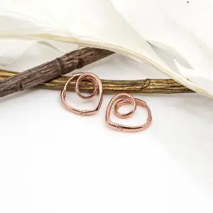 14k 민자 꼬임 귀걸이 OPKYE7685