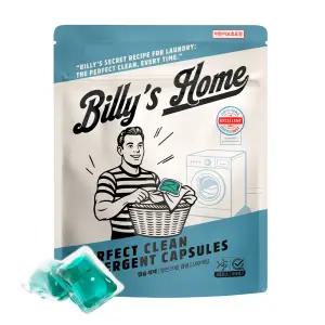[100개] 빌리스홈 국내생산 올인원 고농축 캡슐세제 실내건조 일반드럼겸용