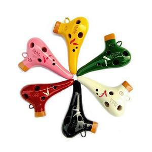 노블 오카리나 소프라노 미니(목걸이형)/도자기