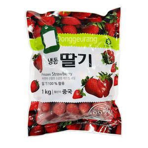 재호식품 무가당 냉동딸기 1kg x 5개