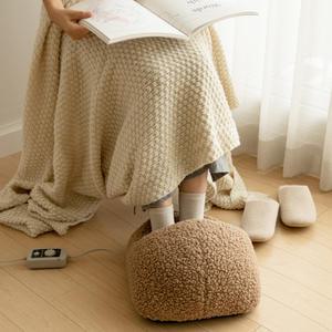 포시즌 발난로 풋워머 발찜질기 타이머 온도조절 미니난로 전기히터 수족냉증