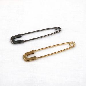 U형 심플 옷핀 브로치 - 6cm / 비즈발 브로치만들기