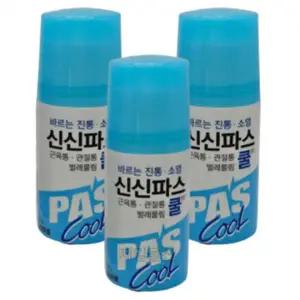 신신 바르는 쿨파스 진통 소염 벌레물림 케어 3개