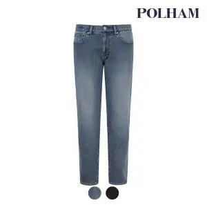 [폴햄] 남성 컴포트 기모 테이퍼드핏 데님 팬츠_PHD4DP1066