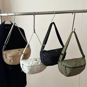 LN 크로스보더 만두 슬링백 데일리 메신저 여행 가방 크로스백 캔버스백 남여공용 학생