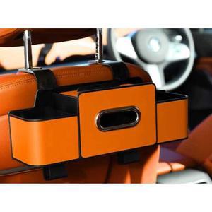 차량용다기능시트수납함 시트수납백 수납걸이 블랙