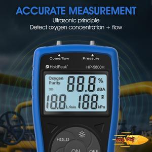 휴대용 초음파 산소 측정기 PSA 산소 발생기 출력 농도 유량 및 압력 감지용
