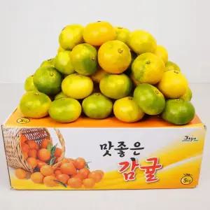 서귀포 당도측정 노지 조생감귤 9kg(2S)/소과