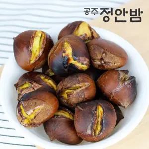 25년 햇 공주 정안 알밤 칼집밤 2kg(중) 군밤용 농가직송