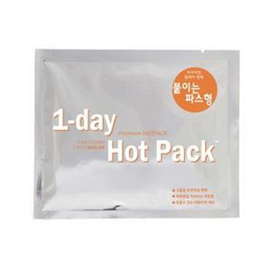 프리미엄 원데이 핫팩 파스형 75g x 10입 문구 사무 생활용품 손난로 찜질팩 붙이는핫팩 발열팩 캠핑