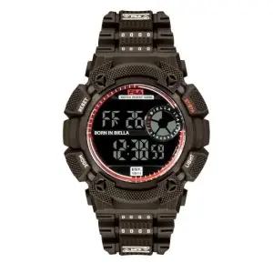휠라 휠라 손목 시계 러버 남성 전자 디지털 38-312-002