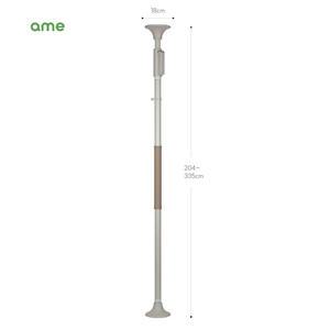 침대 옆 기립보조 기둥 안전 손잡이 ASH-211 (한국생산 침대가드 넘어짐 낙상 방지 타공이 필요 없는 기둥형 안전바 기립보조기)