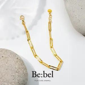 순금팔찌 3.75g 24k 여자 체인 사각 18k장식추가중량 비벨 한돈 1돈