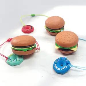 행운의왕버거 도넛링 골프티걸이 2개 골프티꽂이