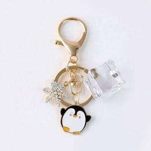 고품질 키링 얼음펭귄 캐주얼 고리 키홀더 필수템 (WFI0O1J)