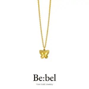 순금목걸이 2.625g(1돈 한돈) 24k 여자 디자인 나비 7푼 비벨