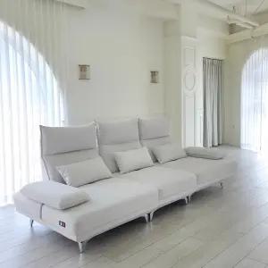 베르디안 베티 4인용 스윙 소파 아쿠아텍스 이지클린 조야원단 타이보 패브릭 (쿠션3개)