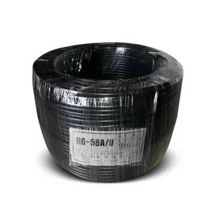 광명통신 동축케이블 RG58 A/U 200M 엘리베이터 CCTV 연선 동축 케이블