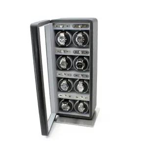 [Heiden] 하이덴 모나코 8구 와치와인더 HD022-Black leather 명품 8구 시계보관함