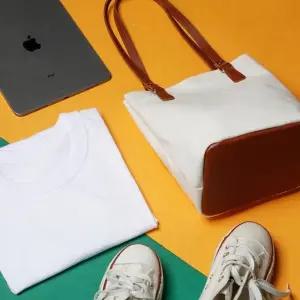 [아도라하우스]어반백 에코백 켄버스 에코숄더백URB_W007