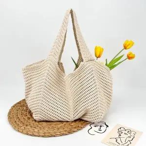 [아도라하우스]어반백 여성니트백 시원한 니트 가방 숄더백URB_W018