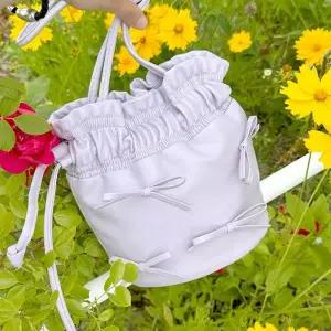 [아도라하우스]어반백 여성숄더/쇼퍼백 리본 조리 숄더백URB_W354