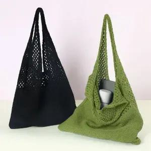 [아도라하우스]어반백 여성숄더/쇼퍼백 니트 에코백URB_W409