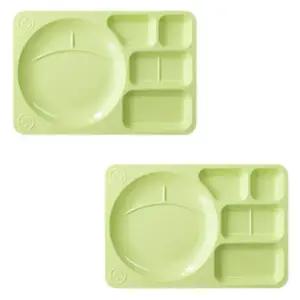 로흐야 식판 국산 멜라민 군대 공장 715 연그린 2P