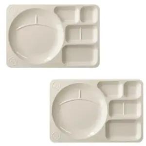 로흐야 식판 국산 멜라민 군대 공장 715 연베이지 2P