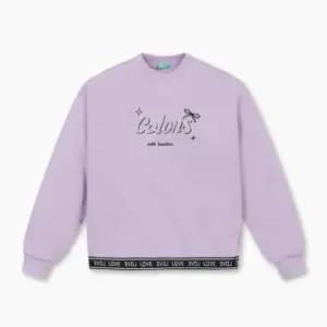 [갤러리아] 25F 베네통키즈 주니어 러브 펄 밴딩 맨투맨 (QAMT26561_LV)