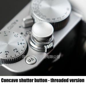 Fuji XM5 X100VI XT30 II x-Pro3 X-E3 카메라 나사 식 셔터 버튼 호환  Nikon ZF 오목