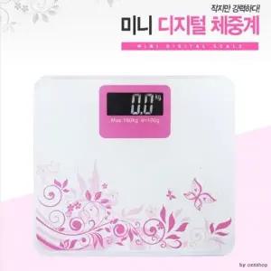 (재고정리)D05 미니체중계 디지털체중계 저울 다이어트 몸무게