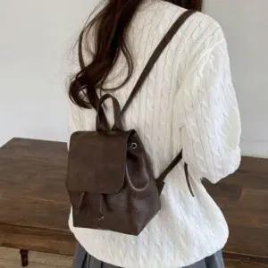 예쁜 베이직 여성 미니 백팩 직장인 대학생 가