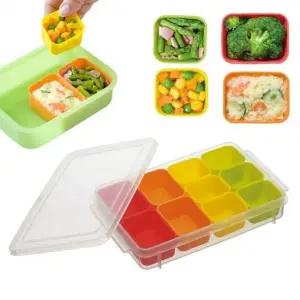 이유식 재료 보관용기 밀폐용기 캔 고급 10p