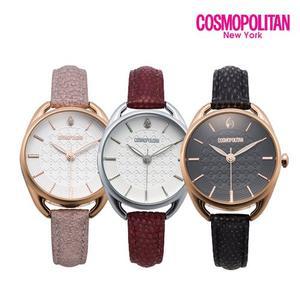 [코스모폴리탄] 여자 가죽 손목시계 CPL1708L