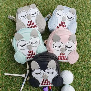 부엉이 볼주머니 동전지갑 동전파우치 골프파우치 다용도가방